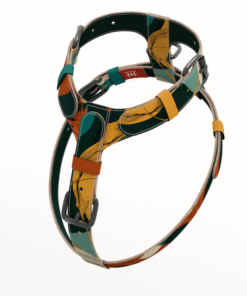 Ručni kožni am za pse sa metalnom kopčom – HideHub dizajn