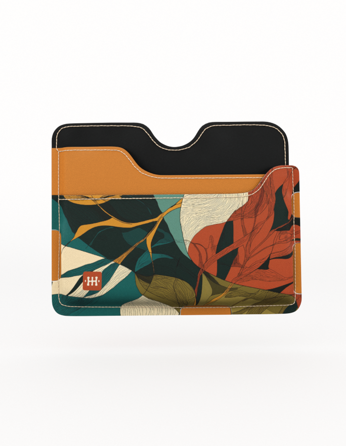 Set: Kožna narukvica za Apple sat i novčanik – Organic - Slika 5