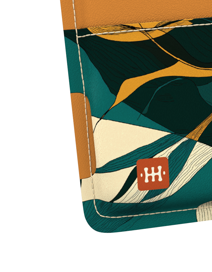 Set: Kožna narukvica za Apple sat i novčanik – Organic - Slika 7