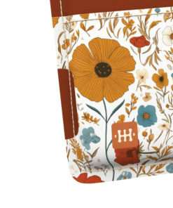 Alternative view of Kožni novčanik - Cvece