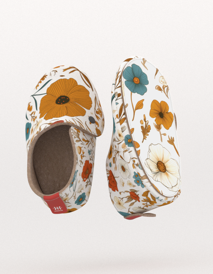 Nehodajuće cipele od prave kože - Cvetovi - Slika 6