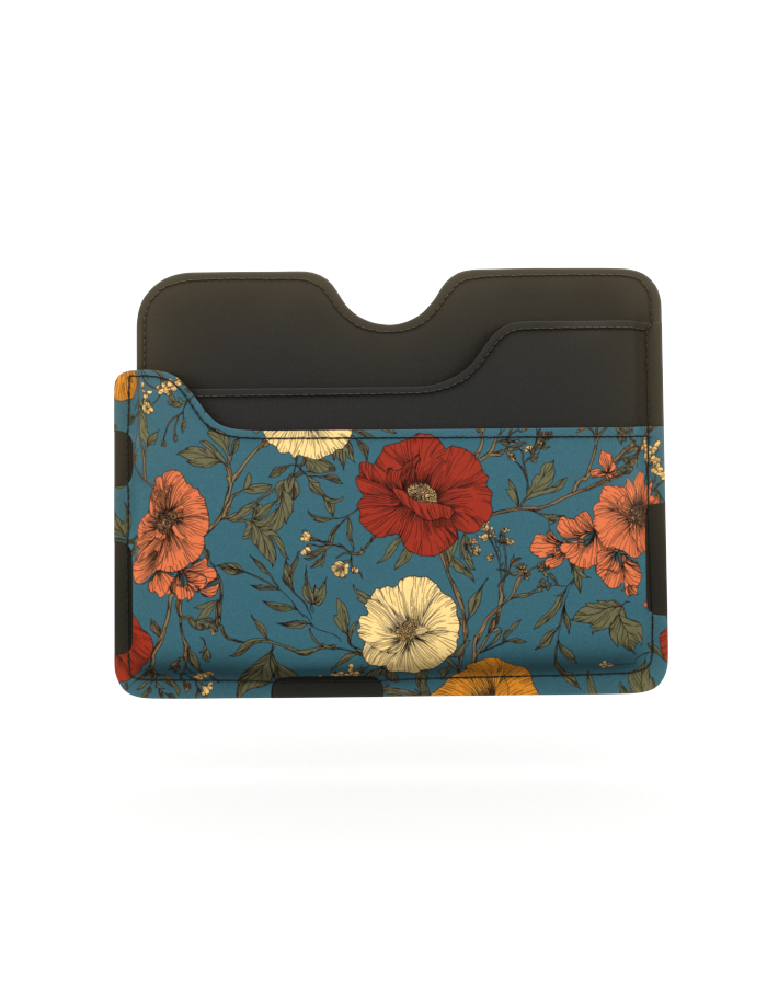 Kožni novčanik - Mak - Slika 3