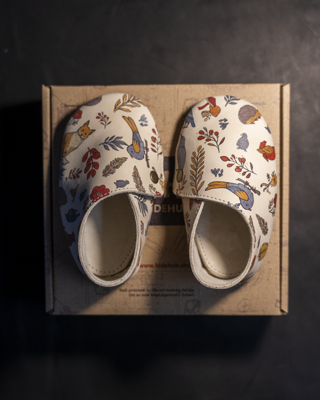 Nehodajuće kožne cipelice za bebe – ručno rađene i personalizovane, HideHub