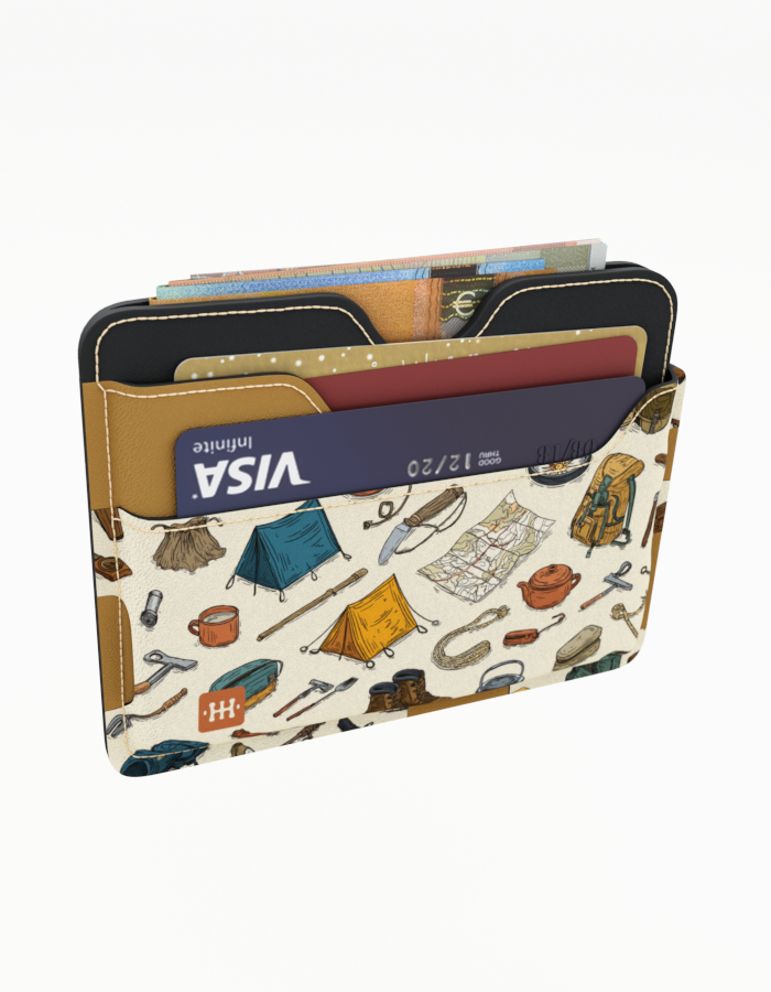 Kožni novčanik - Kampovanje - Slika 4