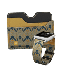 Set: Kožna narukvica za Apple sat i novčanik – Masculine