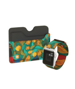 Set HideHub kožne narukvice za sat i novčanika u istom dezenu