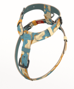 Ručno izradjen kožni am za pse sa metalnom kopčom – HideHub dizajn