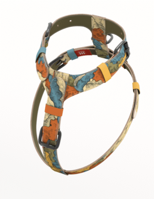 Ručni kožni am za pse sa metalnom kopčom – HideHub dizajn