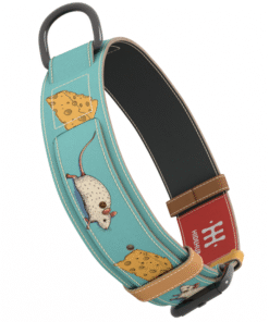 Ručno rađena kožna ogrlica za mačke u više boja – HideHub