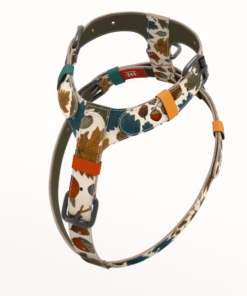 Ručno izradjen kožni am za pse sa metalnom kopčom – HideHub dizajn