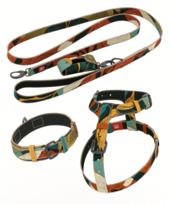 Kompletan HideHub set za pse – kožni am, ogrlica i povodac