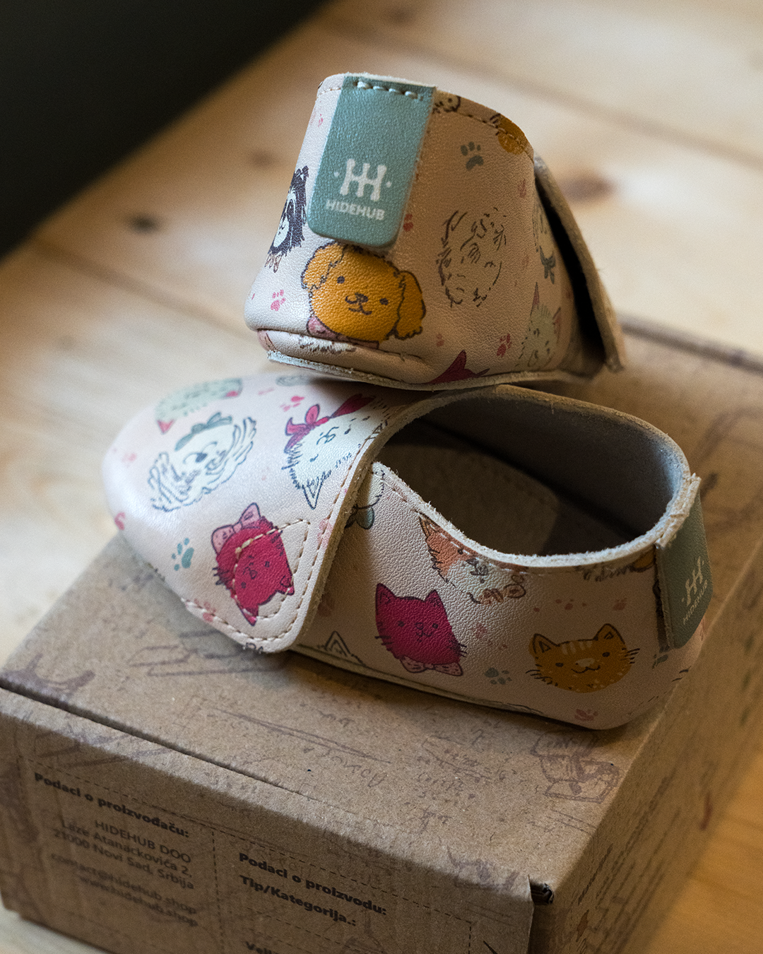 Nehodajuće kožne cipelice za bebe – ručno rađene i personalizovane, HideHub