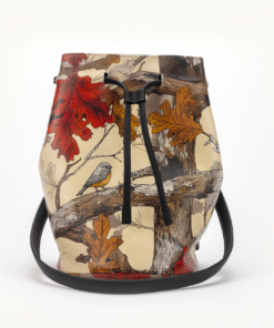 Kožna torba Jesen – HideHub ručno rađena torba od prave kože u toplim tonovima