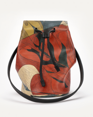 Kožna torba Organic – HideHub ručno rađena torba od prave kože u toplim tonovima